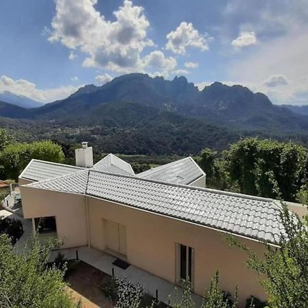Villa D'Architecte, Piscine Privative, Vico Corse Esterno foto